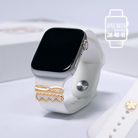 Flower Pointed Apple Watch Silicone Band