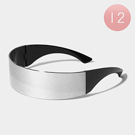 12PCS - Visor Style Sunglasses