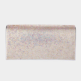 Bling Solid Evening Clutch / Crossbody Bag