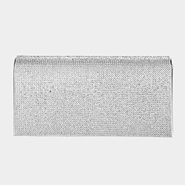 Bling Solid Evening Clutch / Crossbody Bag