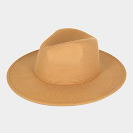 Solid Panama / Fedora Hat