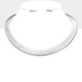 Metal Collar Necklace