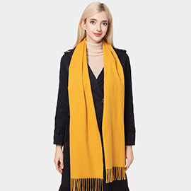 Solid Oblong Scarf