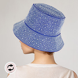 Reversible Bling Bucket Hat