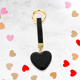 Bling Heart Keychain