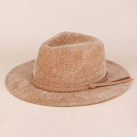 Solid Knit Panama Hat