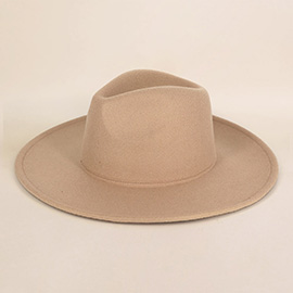 Solid Fedora Panama Hat