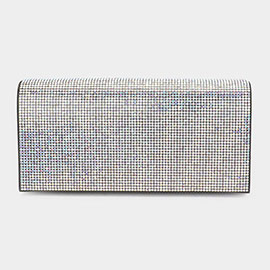 Bling Solid Evening Clutch / Crossbody Bag