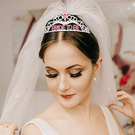 Bride To Be Rhinestone Princess Tiara