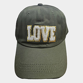 Love Message Baseball Cap