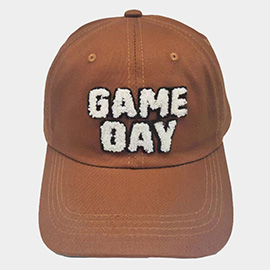 Game Day Message Baseball Cap