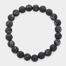 Natural Stone Stretch Bracelet