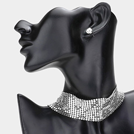 Metal Choker Necklace