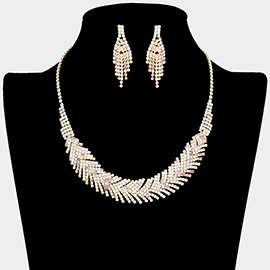 Rhinestone Pave Necklace