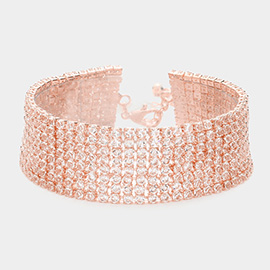 CZ Stone Pave Evening Bracelet