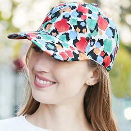 Shell Patterned Baseball Cap