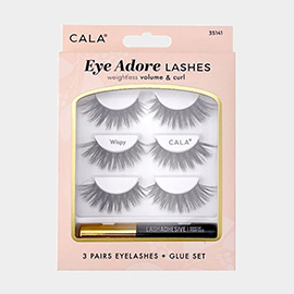 3PACK - Eye Adore Wispy Eyelashes