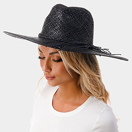 Woven Straw Panama Hat