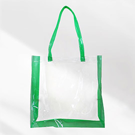 Transparent Tote Bag / Shoulder Bag