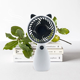 Mini Animal Ear USB Charge Portable Fan