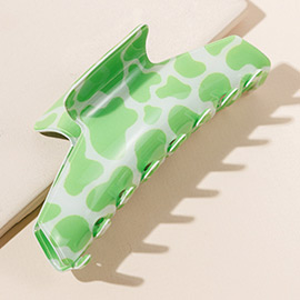 Animal Pattern Hair Claw Clip