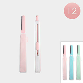 12PCS - Eyebrow Razors