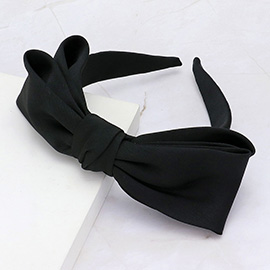 Fabric Knot Bow Headband