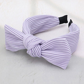 Fabric Knot Bow Headband