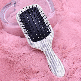 Rhinestone Pave Hair Brush