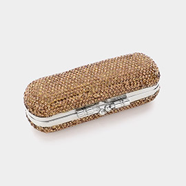 Bling Studded Lipstick Case