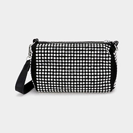 Bling Studded Mini Hand Bag / Crossbody Bag