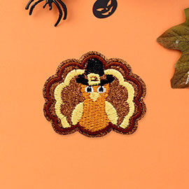 Thanksgiving Turkey Iron On Patch