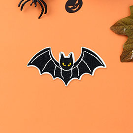 Halloween Bat Iron On Patch