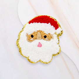 Santa Iron On Patch