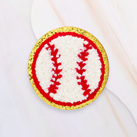 Baseball Iron On Patch