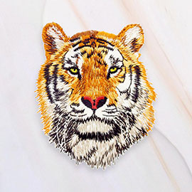 Tiger Iron On Patch