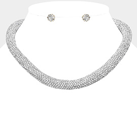 Bling Studded Necklace