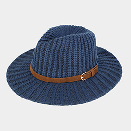 Belt Knit Panama Hat