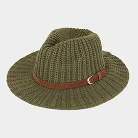 Belt Knit Panama Hat