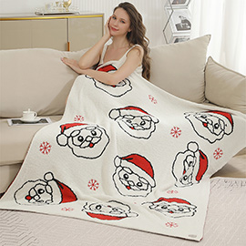 Santa Throw Blanket