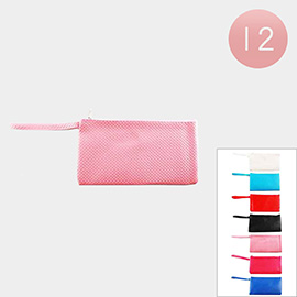 12PCS - Flat Mini Pouch Bags