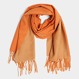 Two Tone Oblong Scarf