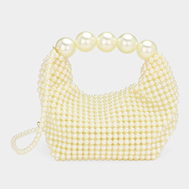 Pearl Beaded Handbag / Crossbody Bag