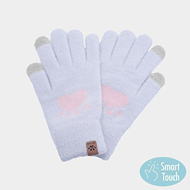 Cat Paw Pointed Smart Touch Gloves