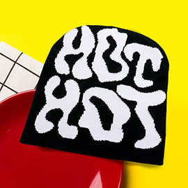 Hot Hot Message Beanie Hat