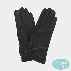 Ribbon Smart Touch Gloves