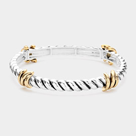 Metal Rope Stretch Bracelet