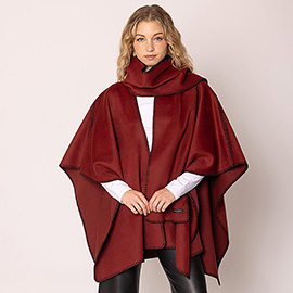 Scarf Ruana Poncho