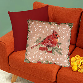 Cardinal Pattern Pillow / Cushion