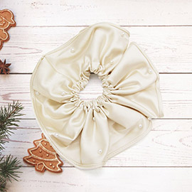 Pearl Embellished Scrunchie Hairband